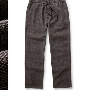 Men's Textured Charcoal Grey Pants
